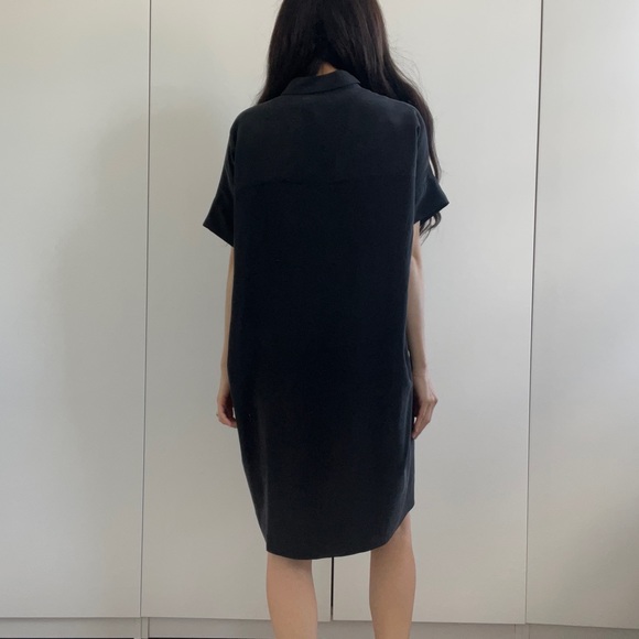 Everlane silky shirt dress sz 00 - Picture 4 of 5